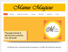 Tablet Screenshot of manusmagicus.com